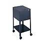Safco Standard Metal Mobile File Cart with Lockable Wheels, Black (5361BL)~#|#~sp40798540_sc7
