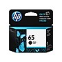 HP 65 Black Standard Yield Ink Cartridge, Prints Up to 120 Pages (N9K02AN#140)~#|#~sp40883768_sc7