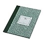 National Brand Laboratory 1-Subject Computation Notebooks, 7.88" x 10.13", Quad, 96 Sheets, Green (53110)~#|#~sp40888729_sc7