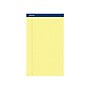 Ampad Notepad, 8.5" x 14", Wide Ruled, Canary, 50 Sheets/Pad, 12 Pads (TOP20230)~#|#~sp40888737_sc7