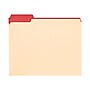 Pendaflex Color Tab File Folders, 3-Tab, Letter Size, Manila, 50/Box  (84101)~#|#~sp41686748_sc7