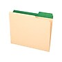 Pendaflex Color Tab File Folders, 3-Tab, Letter Size, Manila, 50/Box  (84101)~#|#~sp41686749_sc7