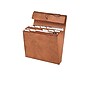 Staples Letha-Tone Expanding File, Blank Index, Letter Size, 13-Pocket, Brown (20036S)~#|#~sp41686879_sc7