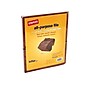 Staples Letha-Tone Expanding File, Blank Index, Letter Size, 13-Pocket, Brown (20036S)~#|#~sp41686880_sc7
