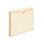 Smead File Jacket, Reinforced Straight-Cut Tab, 1-1/2" Expansion, Letter Size, Manila, 50/Box (75540)~#|#~sp41686994_sc7