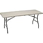 Staples 6' x 30" Heavy Duty Plastic Folding Table, Light Gray (79223/54272)~#|#~sp41687454_sc7