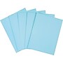 Staples Cover Stock Paper, 67 lbs, 8.5" x 11", Blue, 250/Pack (82992)~#|#~sp41687497_sc7