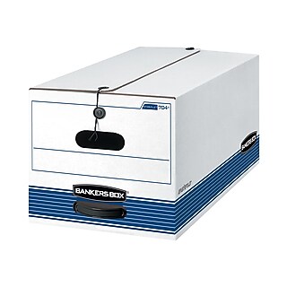 Stackable Storage Boxes STAPLES Heavy-Duty Storage Boxes | 4-Pack ...