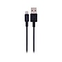 Staples 3.3' Lightning to USB Charge/Sync Cable, Black~#|#~sp41687717_sc7