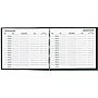 Rediform Visitor Book, 9.88" x 8.5", Black, 64 Sheets/Book (RED57802)~#|#~sp41688432_sc7