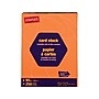 Staples Brights Cardstock Paper, 65 lbs, 8.5" x 11", Bright Orange, 250/Pack (21108)~#|#~sp41688444_sc7