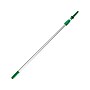Unger OptiLoc 8' Telescoping Window Extension Pole, Aluminum, Silver/Green (EZ250)~#|#~sp41688542_sc7
