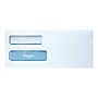 Quality Park Redi-Seal Security Tinted #10 Double Window Envelopes, 4 1/8" x 9 1/2", White, 500/Box (QUA24559)~#|#~sp41689015_sc7