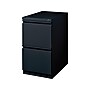 Staples 2-Drawer Vertical File Cabinet, Locking, Black, Letter, 22.88"D (25171D)~#|#~sp41723307_sc7