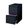 Staples 2-Drawer Vertical File Cabinet, Locking, Black, Letter, 22.88"D (25171D)~#|#~sp41723308_sc7