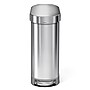 simplehuman Slim Step Trash Can, Brushed Stainless Steel, 12 Gal. (CW2044)~#|#~sp41753475_sc7