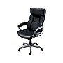 Staples Burlston Luxura Faux Leather Manager Chair, Black (24810)~#|#~sp41812450_sc7