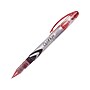 Staples OptiFlow Rollerball Pens, Fine Point, Red Ink, Dozen (11527)~#|#~sp41816246_sc7