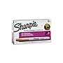 Sharpie Permanent Markers, Fine Tip, Gold Metallic, 12/Pack (1823887)~#|#~sp41816585_sc7