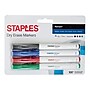 Staples Remarx Dry Erase Markers, Fine Point, Assorted, 4/Pack (29207)~#|#~sp41817026_sc7