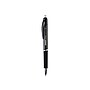 Staples Motiva Retractable Ballpoint Pens, Fine Point, Black Ink, Dozen (21521)~#|#~sp41817210_sc7