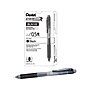 Pentel EnerGel-X Retractable Gel Pens, Fine Point, Black Ink, 12/Pack (BLN105-A)~#|#~sp41817251_sc7