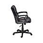 Staples Montessa II Luxura Faux Leather Computer and Desk Chair, Black (25221-CC)~#|#~sp41817331_sc7