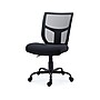 Staples Mesh Back Fabric Task Chair, Black (51463-CC)~#|#~sp41817385_sc7
