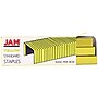 JAM PaperOffice & Desk Sets, (1) Tape Dispenser (1) Stapler (1) Pack of Staples,  20 Sheet Capacity, Yellow (33758YW)~#|#~sp4211263_sc7