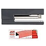 JAM Paper® Office & Desk Sets, 1 Grey Stapler & 1 Pack of Red Staples, 2/Pack (3375gyre)~#|#~sp4211307_sc7