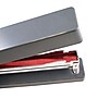 JAM Paper® Office & Desk Sets, 1 Grey Stapler & 1 Pack of Red Staples, 2/Pack (3375gyre)~#|#~sp4211308_sc7