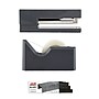 JAM PaperOffice & Desk Sets, (1) Tape Dispenser (1) Stapler (1) Pack of Staples, 20 Sheet Capacity, Gray and Black (33758GYBK)~#|#~sp4211312_sc7