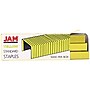 JAM PaperOffice & Desk Sets, (1) Stapler (1) Pack of Staples, 20 Sheet Capacity, Navy and Yellow (3375NBYW)~#|#~sp4211336_sc7