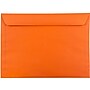 JAM Paper 9 x 12 Booklet Colored Envelopes, Orange Recycled, 100/Pack (5156772c)~#|#~sp4211419_sc7
