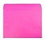 JAM Paper 9 x 12 Booklet Colored Envelopes, Ultra Fuchsia Pink, 100/Pack (5156770c)~#|#~sp4211422_sc7