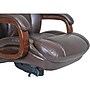 La-Z-Boy Fairmont Ergonomic Faux Leather Executive Big & Tall Chair, 400 lb. Capacity, Biscuit Brown (44940OSS)~#|#~83BD7ED1-06ED-416B-BCE9608B6129B18A_sc7