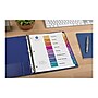 Avery Ready Index Table of Contents Paper Dividers, 1-8 Tabs, Multicolor (11133)~#|#~sp42114281_sc7