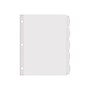 Avery Big Tab Printable Paper Dividers with Large White Labels, 5 Tabs, White, 20 Sets/Pack (14440)~#|#~sp42114322_sc7