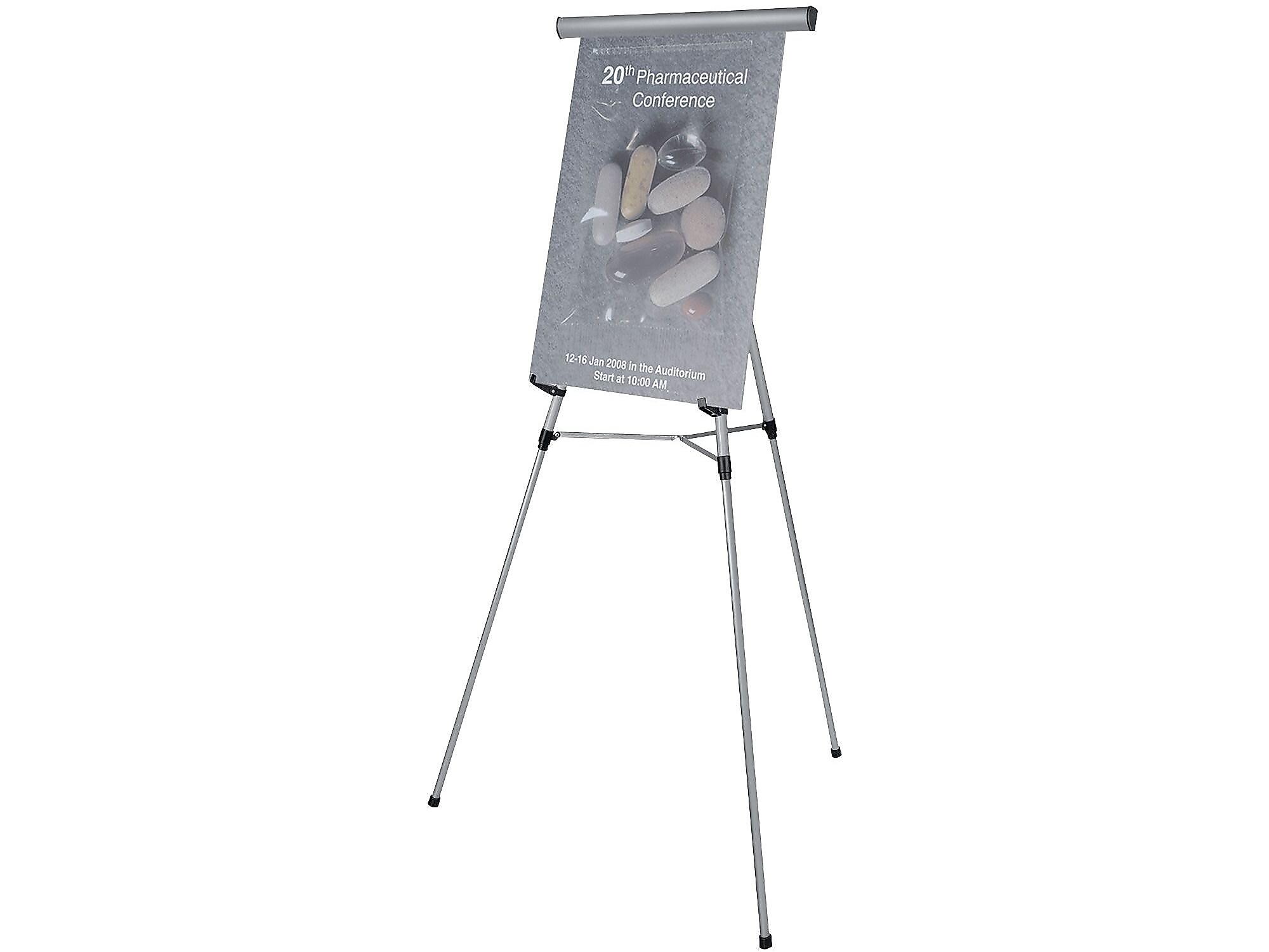Staples Telescopic 6ft Presentation Display Easel Clip Hooks Art Business for sale online eBay