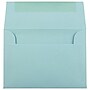JAM Paper 4Bar A1 Invitation Envelopes, 3.625 x 5.125, Aqua Blue, Bulk 250/Box (5157439c)~#|#~sp4211481_sc7