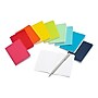 Poppin Mini Medley Professional Notebooks, Wide Ruled, 32 Sheets, Assorted Colors, 10/Pack (101024)~#|#~sp42114829_sc7