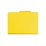 Smead Pressboard File Folders, 1/3-Cut Tab, 1" Expansion, Letter Size, Yellow, 25/Box (21562)~#|#~sp42115126_sc7