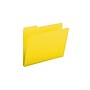 Smead Pressboard File Folders, 1/3-Cut Tab, 1" Expansion, Letter Size, Yellow, 25/Box (21562)~#|#~sp42115128_sc7