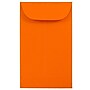 JAM Paper #3 Coin Business Colored Envelopes, 2.5 x 4.25, Orange Recycled, 50/Pack (356730538i)~#|#~sp4211522_sc7