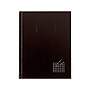 Rediform Executive and Journals 1-Subject Professional Notebooks, 7.25" x 9.25", Quad, 96 Sheets, Black (A9Q)~#|#~sp42115279_sc7