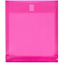 JAM Paper Standard Plastic Document File, Letter, Fuchsia Pink, 12/Pack (118V1FU)~#|#~sp4211560_sc7