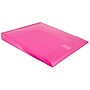 JAM Paper Standard Plastic Document File, Letter, Fuchsia Pink, 12/Pack (118V1FU)~#|#~sp4211563_sc7