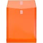 JAM Paper Plastic Document File, Letter, Orange, 12/Pack (118V1OR)~#|#~sp4211573_sc7