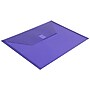 Jam Paper Plastic File Pocket, Letter Size, Assorted, 6/Pack (218V0ASSRT)~#|#~sp4211586_sc7