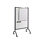 Safco Impromptu Magnetic Dry-Erase Whiteboard, Steel Frame, 6' x 4' (8511BL)~#|#~sp42124650_sc7